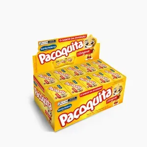 Paçoquita Quadrada Display 1Kg com 50 unidades