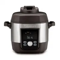 Panela De Pressão Elétrica Cuisinart 5,7 Litros Multicooker De Alta Pressão 1800W 127V