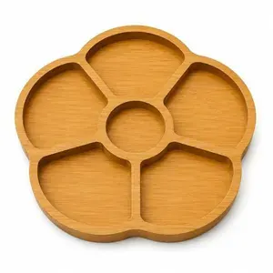 Petisqueira Floral 6 Divisórias