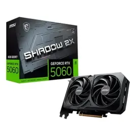 Placa De Vídeo Nvidia Msi Geforce 5060 8gb shadow 2x oc Edition