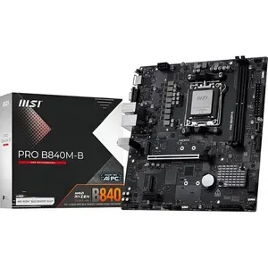 Placa Mãe MSI PRO B840M B AM5 DDR5 mATX