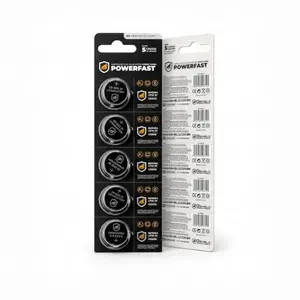 [+POR- | R$ 15,99] GShield Bateria Powerfast Lítio CR2032 3V, Cartela com 5un - Bônus 90 dias Amazon Music