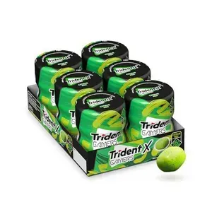 [+POR- R$43] Chiclete Trident Gamers Citrus Mix - 6 unidades