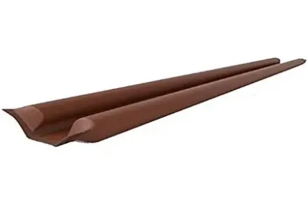 Porta Rolinho Couro Sintético Isolamento Térmico Marrom 80cm