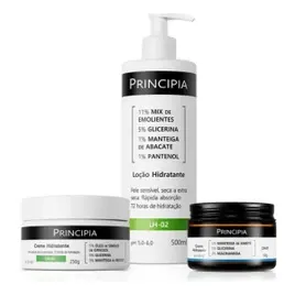 Principia Tripla Hidratação Ch-02 250g + Lh-02 500ml + Ch-01