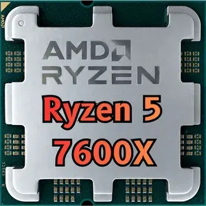 Processador AMD Ryzen 5 7600X, 6 Núcleos, AM5