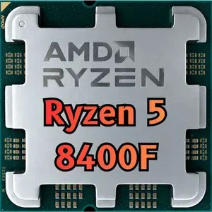 Processador AMD Ryzen 5 8400F, 6/12, 4.2 GHz (4.7GHz Max), Cache 22MB, AM5