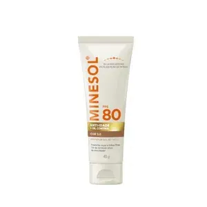 Protetor Solar Facial MINESOL Anti-idade FPS 80