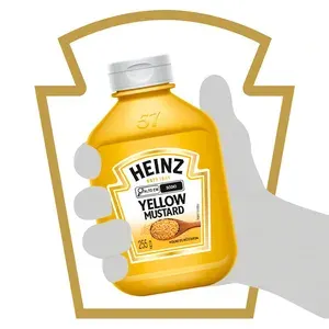 (R$ 10,48 +por- / REC) Heinz Mostarda Tradicional 255g