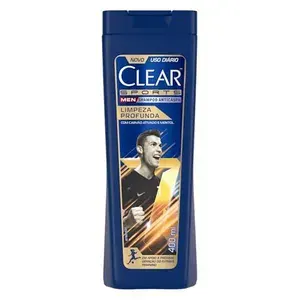 [R$17 REC/+POR-] Clear Sports Men - Shampoo Anticaspa Limpeza Profunda 400Ml