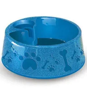 (R$ 5,61 +por- / REC) Comedouro Anti Formiga 550ml Azul Furacão Pet
