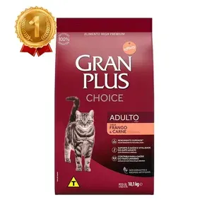 Ração GranPlus Gatos Adultos Frango e Carne 10kg