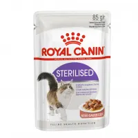 Ração Úmida Gatos Royal Canin Feline Sterilised 85g Cx 12Un