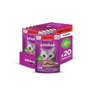 Ração Úmida Whiskas Sachê para Gatos Adultos