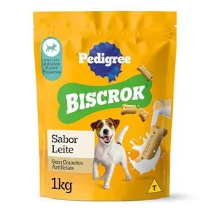 (REC) Biscoito Pedigree Biscrok Cães Adultos 1kg