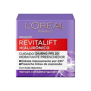 (REC) L'Oréal Revitalift Hialurônico Creme Antirugas Diurno