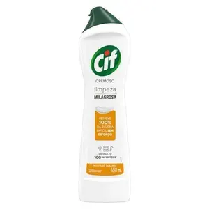 [REC/+por-R$8,41] [Regional] CIF Cremoso Limpeza Milagrosa Laranja 450 ml
