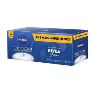 [REC] Sabonete Barra NIVEA Creme Care 90g 6un