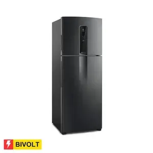 REEMBALADO: Geladeira Electrolux Frost Free 480L Black Inox