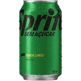 Refrigerante Sprite limão sem açúcar lata 350ml