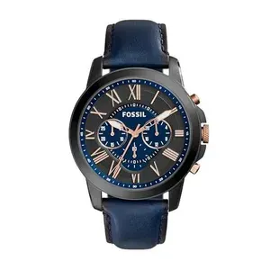 Relógio Masculino Fossil Grant Aço Quartzo
