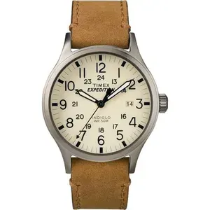 Relógio Timex Expedition Scout Couro Marrom