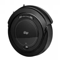Robô Aspirador Robot W90 Varre Aspira E Passa Pano 30w Wap Cor Preto