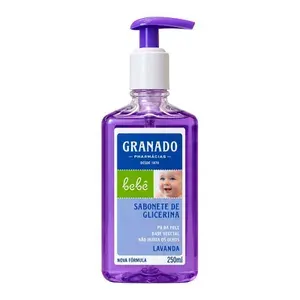 Sabonete Líquido Glicerina Granado Bebê Lavanda