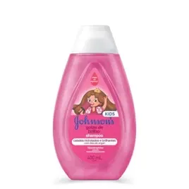 Shampoo Gotas de Brilho Johnson'S Baby Rosa 400ml