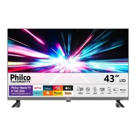 Smart Tv 43" Philco Qled Hdr10 Tv P43krb