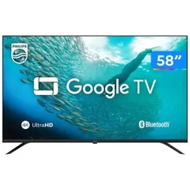 Smart Tv 58" 4K Uhd Led Philips 58Pug701978 Wi-Fi Bluetooth Google Assistente 3 Hdmi 2 Usb