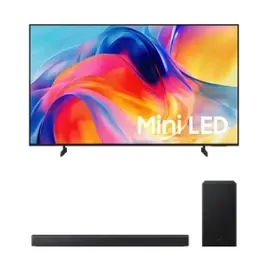 Smart Tv 65" Samsung 4K M75H + Soundbar B450F 2.1 Canais