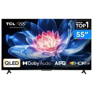 Smart TV TCL 4K UHD QLED Google TV 2026 55T6C