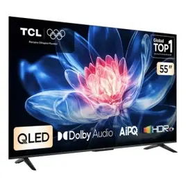Smart Tv Tcl 55 Polegadas Qled 4k T6c Wifi Bluetooth Google Tv Tela Hva E Hdr10+ 55t6c