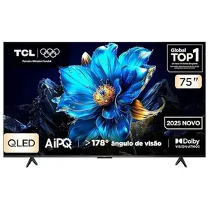 Smart TV TCL 75 4K UHD QLED Google Assistente