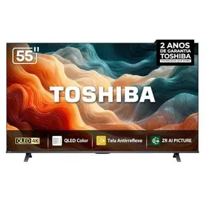 Smart TV Toshiba QLED 4K 55" 55M450SS Antirreflexo