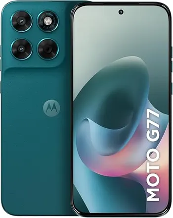 Smartphone Motorola Moto G77 5G - 256GB 8GB RAM + 16GB RAM Boost camera 108MP Ultra-Pixel, tela 1.5K extreme Amoled 120hz, ultrarresistente - Verde Escuro