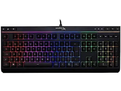 Teclado Gamer HyperX Alloy Core RGB ABNT2 Preto