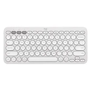 Teclado Logitech Bluetooth USB Branco K380s
