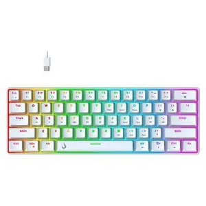 Teclado Mecânico Gamer Rise Mode GM1, Switch Brown