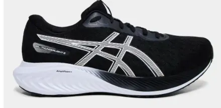 Tênis ASICS Gel Thunderlight 2 Masculino Preto Branco