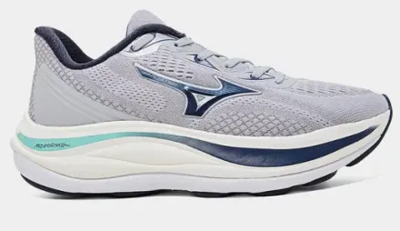 Tênis Mizuno Wave Skyway Feminino Cinza