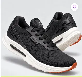 Tênis Nog Academia Masculino Preto Branco
