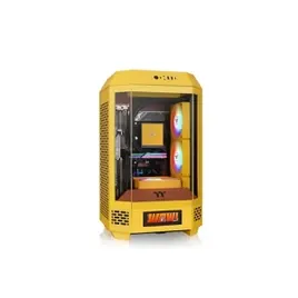 Thermaltake Torre Mini Torre 250 mITX; Ventoinhas CT de 2 x 120 mm incluídas; Suporte de radiador de 360 mm; Folga GPU de 360 mm; Câmara Dupla; Cara