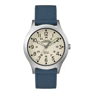 Timex Expedition Scout 36mm Relógio, Azul/natural