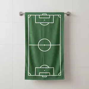 Toalha Banho 70x130cm Futebol Coord Esportes