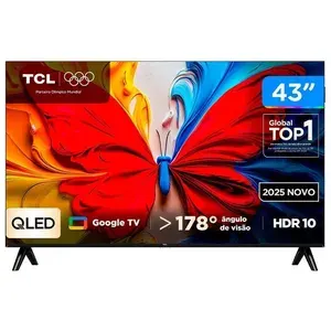 TV TCL 32" Full HD QLED Google TV 2 HDMI
