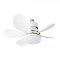 Ventilador De Teto Silencioso De 3 Modos Com Lâmpada 6 PásLed