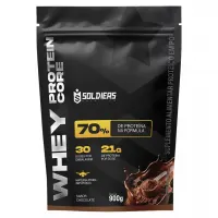 Whey Core 70% Proteína Concentrada Chocolate 900g - 30 Doses