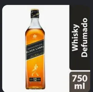 Whisky Escocês Black Label Johnnie Walker 750ml